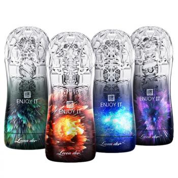 邦爱顽爆水晶手动飞机杯 蜂窝结构 夹吸透气