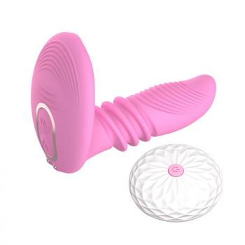 蒂贝双振穿戴蝴蝶震动器3代 智通恒温 伸缩震动
