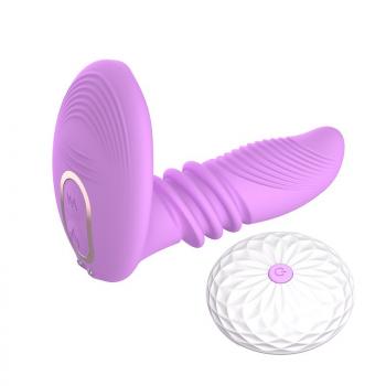 蒂贝双振穿戴蝴蝶震动器3代 智通恒温 伸缩震动