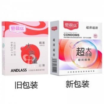 【买一送一】爱丽丝超大油量安全套10只 超薄超滑